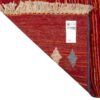 Authentiek handgeknoopt Perzisch Kheshti Gabbeh tapijt - Geometrisch, Rood, Wol