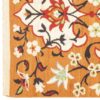Perzische Kerman Kelim, floraal ontwerp in oranje, authentieke wol