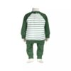 Baby Jongens Kledingset – Groen Gestreept