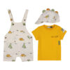 Baby Overal Set van 3 met Dinosaurus Ontwerp