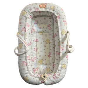 Katoenen Babynest Perfect voor Veilig en Gezellig Slapen met Dierontwerp