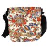 Crossbody Schoudertas met Bloemmotief voor Dames – Crème