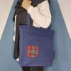 Marineblauwe Crossbody Schoudertas voor Dames