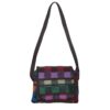 Kilim Crossbody Tas met Groen Geruit Ontwerp