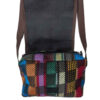 Kilim Crossbody Tas met Groen Geruit Ontwerp