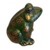 Decoratief Kikker Beeldje van Aardewerk – Artistieke Amfibie Sculptuur