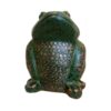 Decoratief Kikker Beeldje van Aardewerk – Artistieke Amfibie Sculptuur