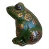 Decoratief Kikker Beeldje van Aardewerk – Artistieke Amfibie Sculptuur