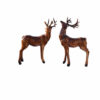 Decoratief Hert Beeldje (2 stuks) – Gracieus Wildleven Sculpturen