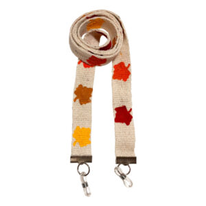 Brillenkoord – Herfstbladeren Crème Design