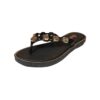 Zwarte Strandslippers voor Dames