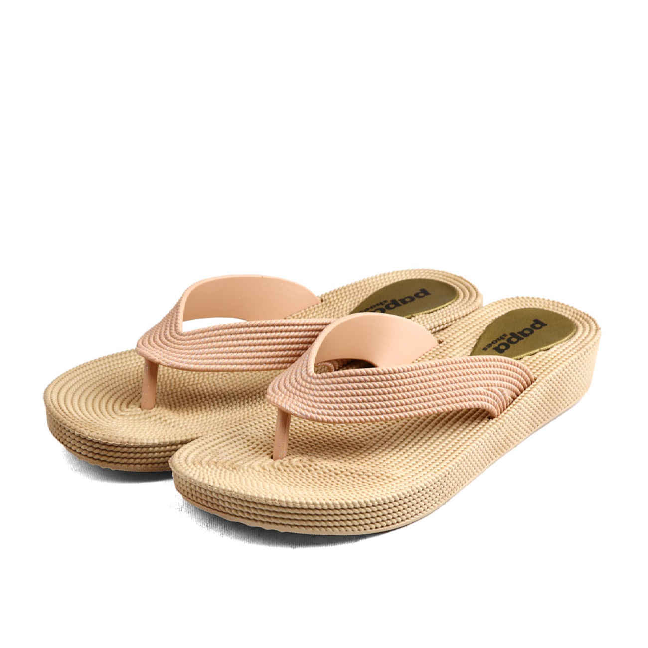 Teenslippers voor Strand & Dames – Cream