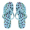 Teenslippers voor Dames met Stipontwerp – Wit