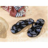 Teenslippers met Fluweel – Blauw Dames