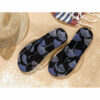 Teenslippers met Fluweel – Blauw Dames
