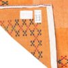 Echt handgeknoopt Perzisch minimalistisch Gabbeh tapijt - Met rand, Oranje, Wol