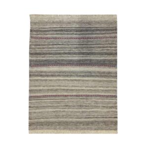 Handgeweven Perzisch Kilim tapijt – gestreept crème