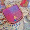 Handgemaakte Perzische Crossbody Jajim Schoudertas – Roze