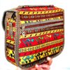 Handgemaakte Crossbody Schoudertas van Kunstleer Geel