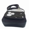Handgemaakte Crossbody Schoudertas met Leren Afwerking