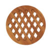 Vintage Teakhouten Trivet – Handgemaakt