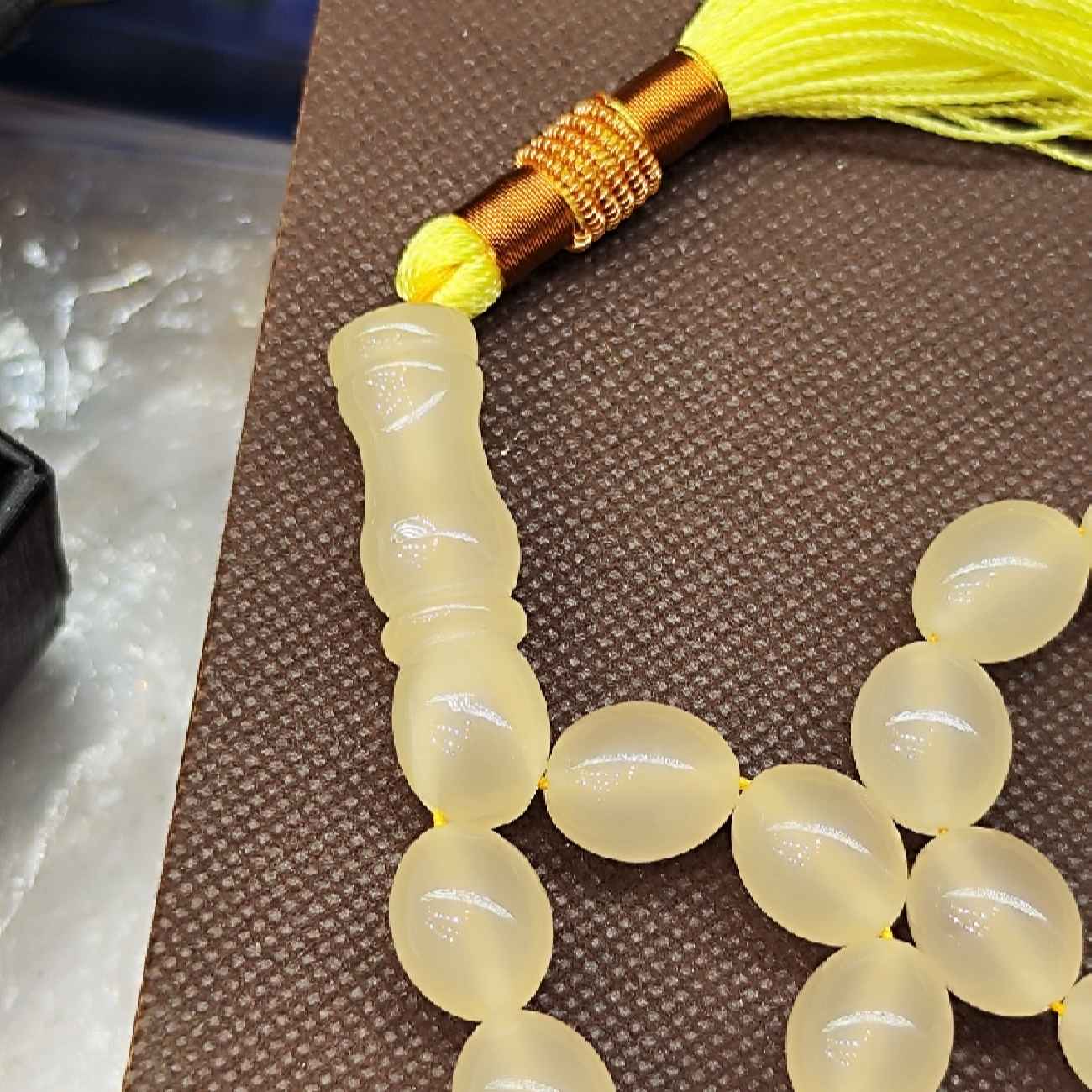 Islamitische Sandalus Hars Rozenkrans met 33 Gebedskralen – Tasbih I