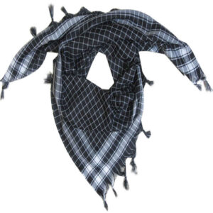 Palestijnse Keffiyeh – Traditionele Zwarte Sjaal