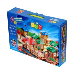 Tak Toy: Bos Cottage Bouwstenen – 62 Stukjes