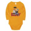 Unisex Babyromper met Schouderopening – Lange Mouwen (Set van 5)