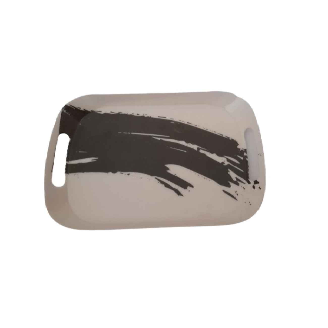 Robuust melamine dienblad – Rechthoekig abstract dienblad