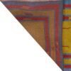 Origineel handgeknoopt Perzisch Gabbeh tapijt - Abstract bloemenontwerp, Geel, Wol