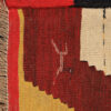 Origineel handgeknoopt Perzisch geometrisch Gabbeh tapijt met dierenmotieven - Geel, Wol