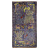 Handgeknoopt Perzisch Baluchistan Tribaal Tapijt (Dierenmotieven) - Blauwe Wol