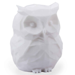 Decoratief Witte Uil Beeldje als Geschenk – Keramisch Vogelsculptuur