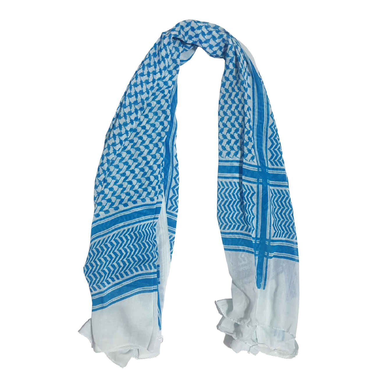Arabische Shemagh Sjaal – Rood Geruit Traditioneel Design
