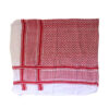 Arabische Shemagh Sjaal – Rood Geruit Traditioneel Design