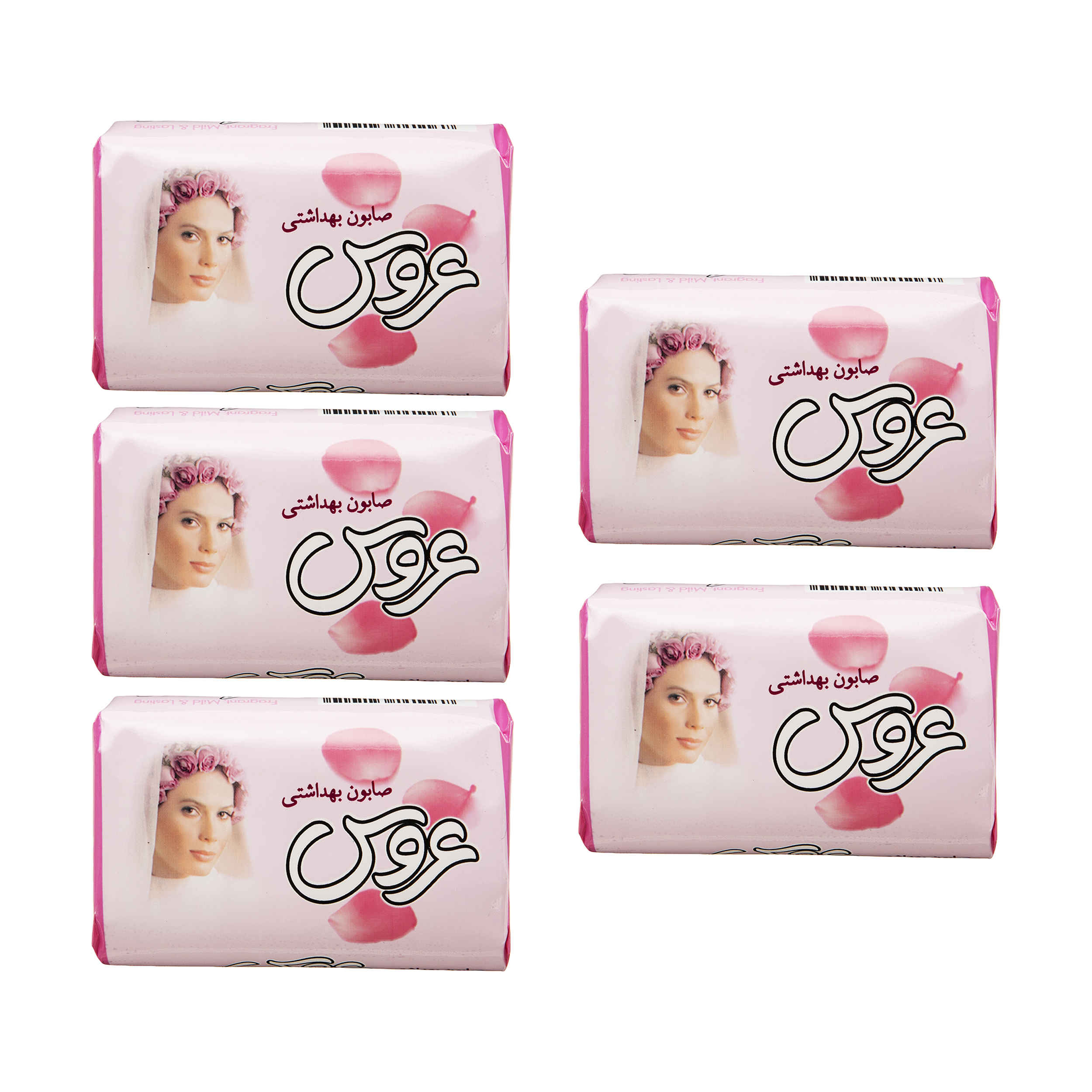 Perzische Aroos Zeep – Voor Alle Huidtypes (Set van 5)