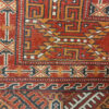 Handgeknoopt Perzisch Torkaman Tapijt (Tribaal Bukhara Design) - Rode Wol