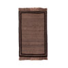 Handgeknoopt Perzisch minimalistisch Gabbeh tapijt - Met rand, Bruin, Wol