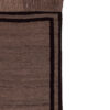 Handgeknoopt Perzisch minimalistisch Gabbeh tapijt - Met rand, Bruin, Wol