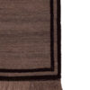 Handgeknoopt Perzisch minimalistisch Gabbeh tapijt - Met rand, Bruin, Wol