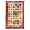 Handgeknoopt Perzisch Kheshti Gabbeh tapijt - Geometrisch, Crème, Wol