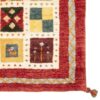 Handgeknoopt Perzisch Kheshti Gabbeh tapijt - Geometrisch, Crème, Wol