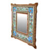 Houten Spiegelframe – Khatamkari-mozaïek Miniatuur Ontwerp