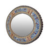 Perzisch Houten Spiegelframe – Khatamkari Ellips Model