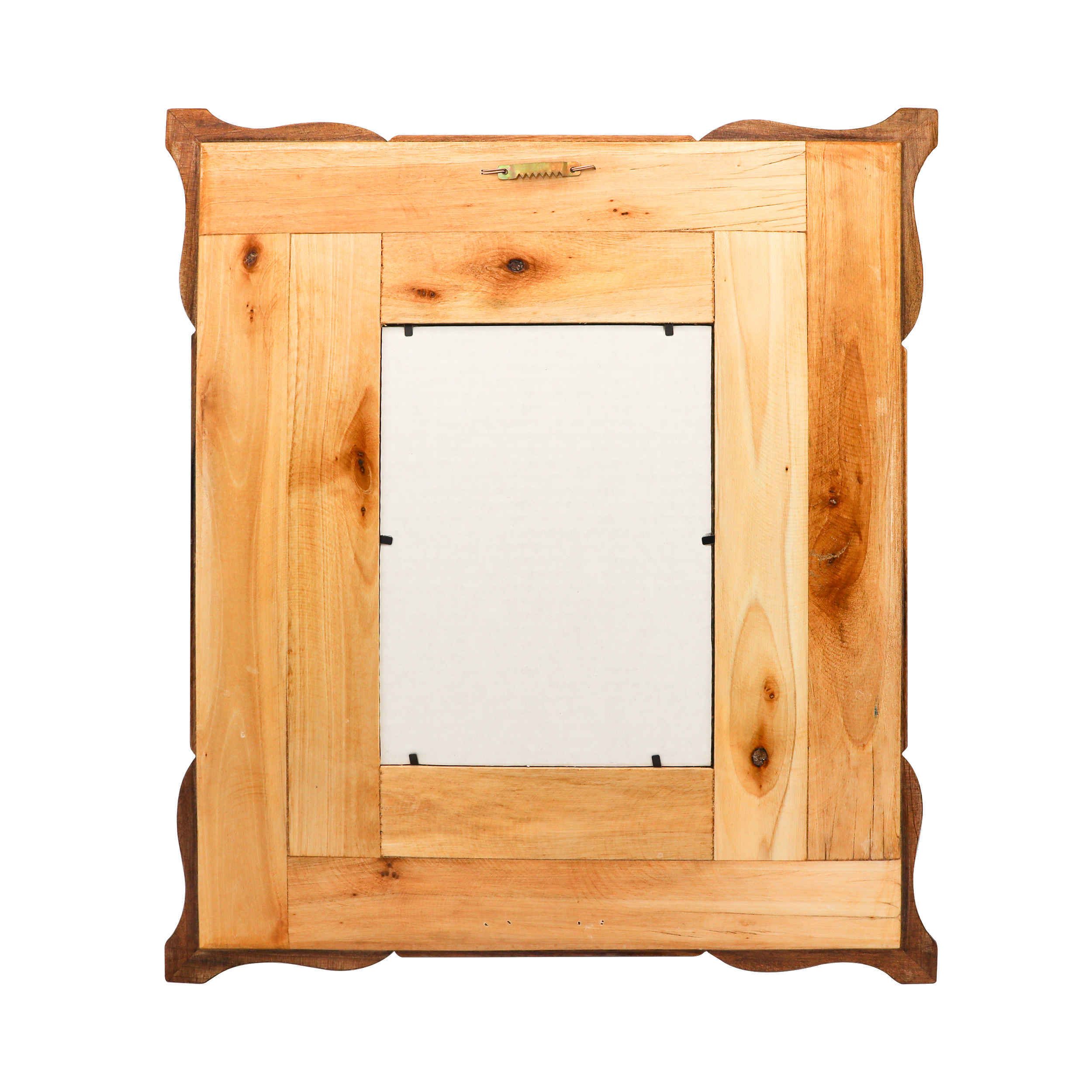 Perzisch Houten Spiegelframe – Khatamkari Pauw & Bloemen