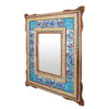 Perzisch Houten Spiegelframe – Khatamkari Pauw & Bloemen