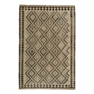 Perzisch Wol Kilim Tapijt – Handgeweven in Fars Qashqai Geometrisch