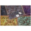 Vintage Patchwork Tapijt Geruit – Multicolor