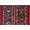 Vintage Perzisch Handgeknoopt Patchwork Tapijt Paisley Rood